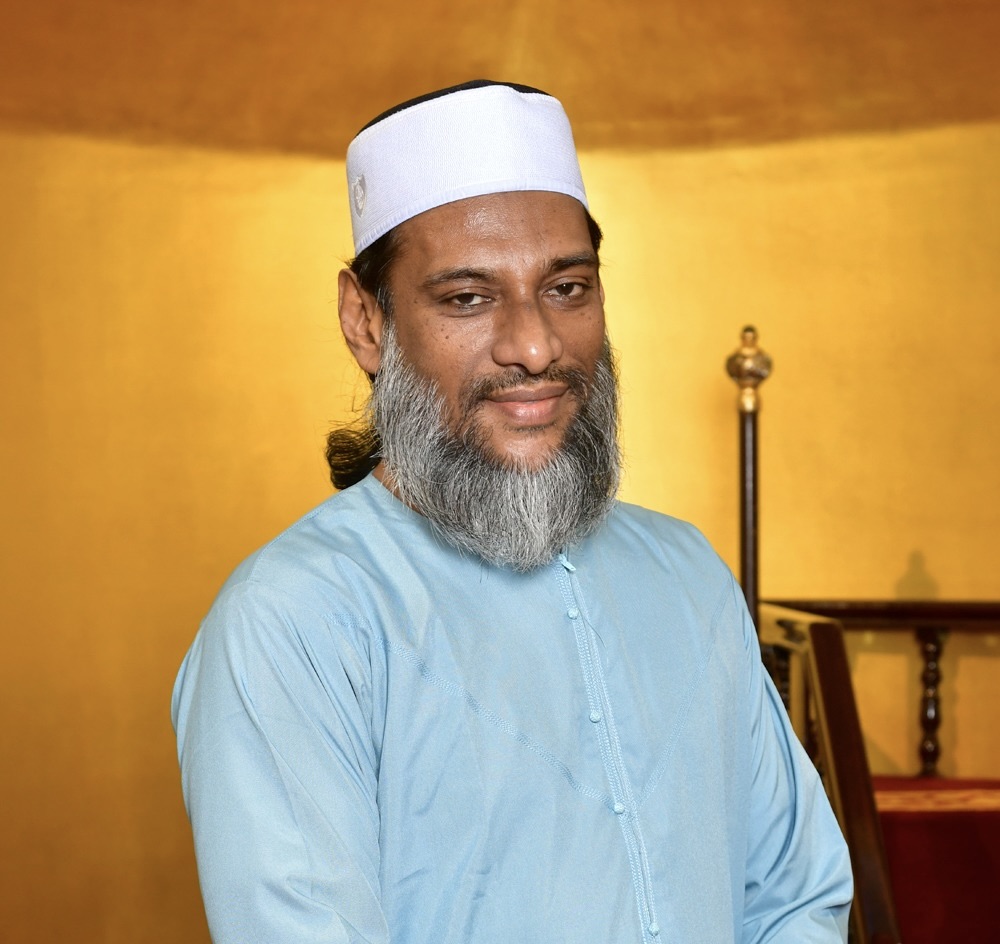 Portrait of the Chairman of Masjid Al-Abrar